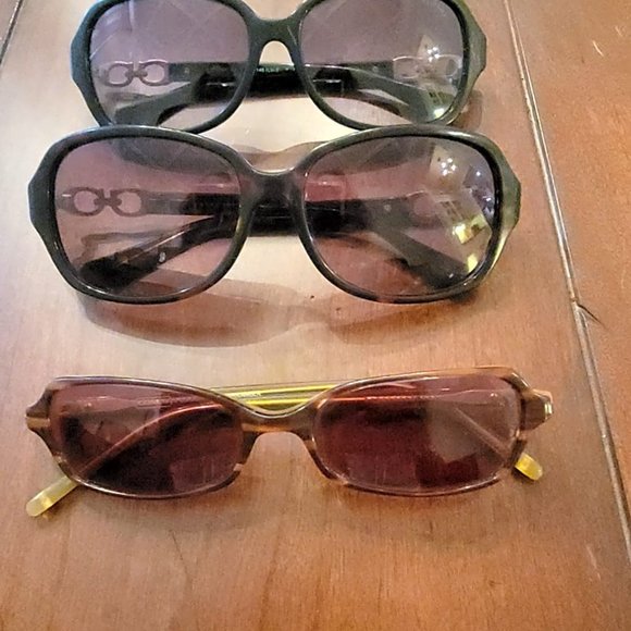 Coach Accessories - 3 Pairs of Coach Women's Sunglasses & Cases